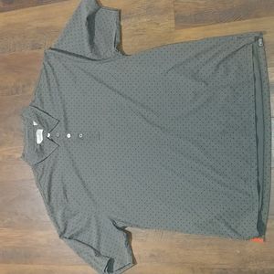 Ashworth Golf Polo Shirt, Color- Gray, Size- XXL.